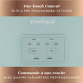 Crock-Pot Design Series Programmable 6-Quart Slow Cooker, Ocean Fog Green 🍁 All In One Marketplace Canada