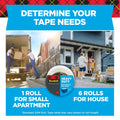 Scotch Packing Tape Heavy Duty Shipping Tape, 1.88" x 50m, 6 Rolls 🍁 All In One Marketplace Canada
