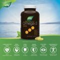 Nature's Way NutraSea Omega-3 and Vitamin D Soft Gels - Fish Oil Supplement with EPA and DHA – Helps Support the Maintenance of Good Health – Mint Flavour, 100 Softgels 🍁 All In One Marketplace Canada