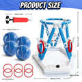 Pool Basketball Hoop Toys, Inflatable Water Basketball Game Pool, Pool Floaties Basketball Hoop Toy Outdoor Toys for Kids Boys Aged 4-18 and Adults (L) 🍁 All In One Marketplace Canada