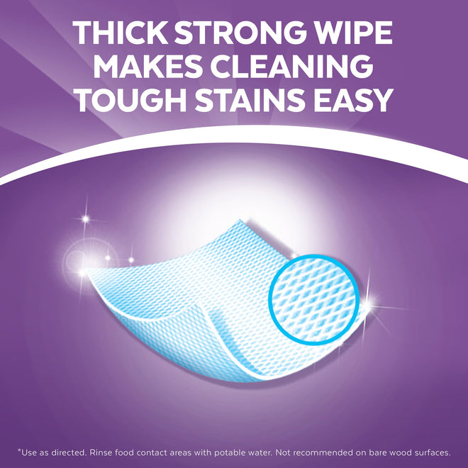 Lysol Disinfecting Wipes, Thick Cleaning Wipes with Micro Pocket Pattern for Home & Electronics, Eliminates Germs on 100+ Surfaces, Removes Allergens, Lavender Scent, 6 x 75 Count (450 Total Wipes) 🍁 All In One Marketplace Canada