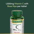 NATURE'S BOUNTY Vitamin C With Rose Hips, 1500 mg, Extended Release, Helps Maintain Immune Function, Coated Tablets, 192.7 g 🍁 All In One Marketplace Canada
