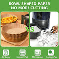 200pcs Air Fryer Disposable Paper Liner, Non-Stick Disposable Air Fryer Parchment Paper Liners, Baking Paper for Air Fryer Oil-Proof, Water-Proof, Food Grade Parchment（6.3" in Bottom, 7.9" on top） 🍁 All In One Marketplace Canada