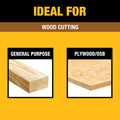DEWALT Circular Saw Blade Combo Pack, 6 1/2 Inch, 18-Tooth and 24 - Tooth (DWA2612CMB) 🍁 All In One Marketplace Canada