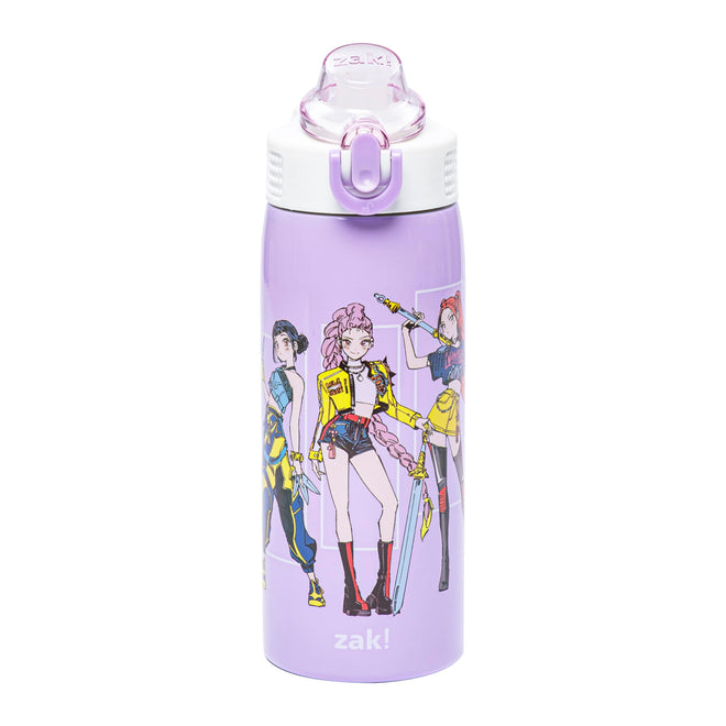 Zak Designs Kpop Demon Hunters Sage 19oz Leak-Proof Straw Kids Water Bottle 🍁 All In One Marketplace Canada
