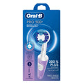 Oral-B Pro 500 + Electric Toothbrush with (1) Precision Clean Brush Head and (1) Sensitive Clean Brush Head, Rechargeable, Lilac 🍁 All In One Marketplace Canada