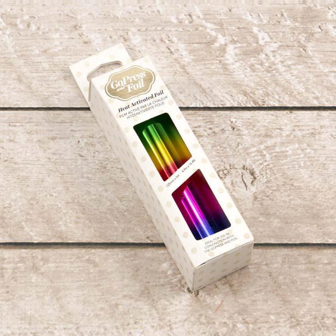 Heat Activated Foil Single Rolls