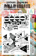 AALL and Create Stamp Set - 730 - Geometric Butterflies