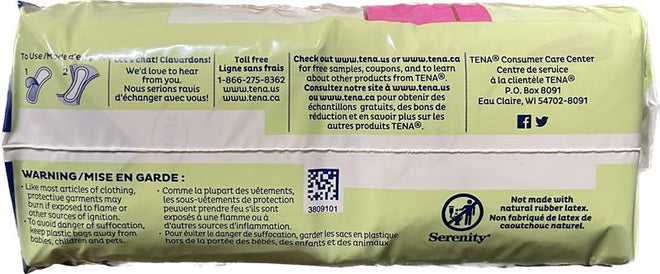 TENA Very Light Female Incontinent Pad 50 count