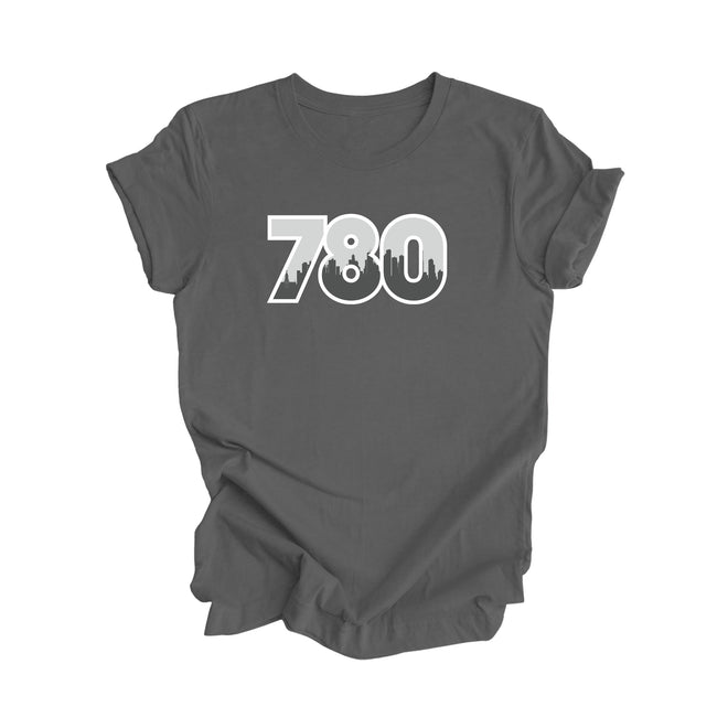 780 Edmonton Alberta Canada Area Code City Skyline Gift - Unisex T-Shirt - Inspired X