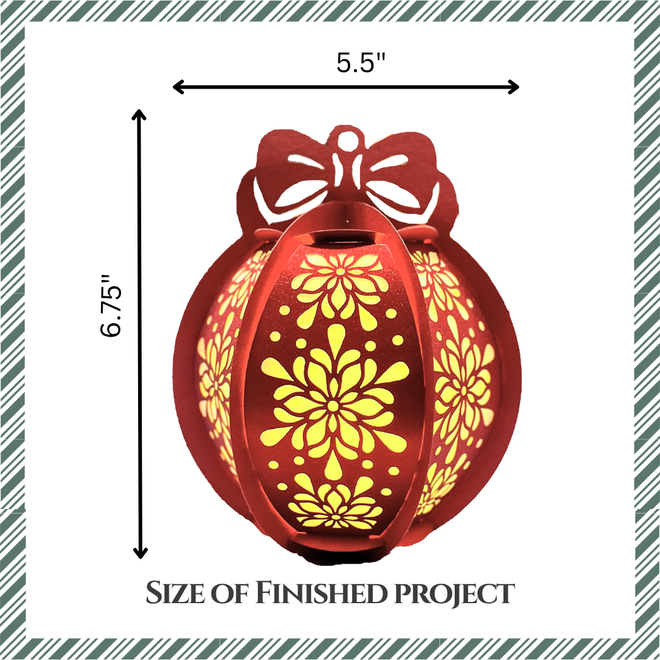 CrafTreat DIY Paper Lanterns - Ornament