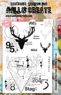 AALL and Create Stamp Set - 805 - Stag
