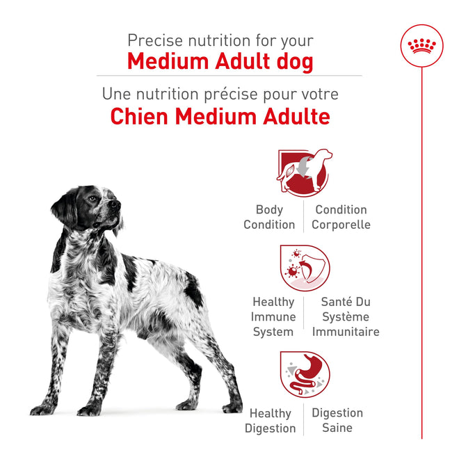 Royal Canin Size Health Nutrition Medium Adult Dry Dog Food, 4 lb 🍁 All In One Marketplace Canada