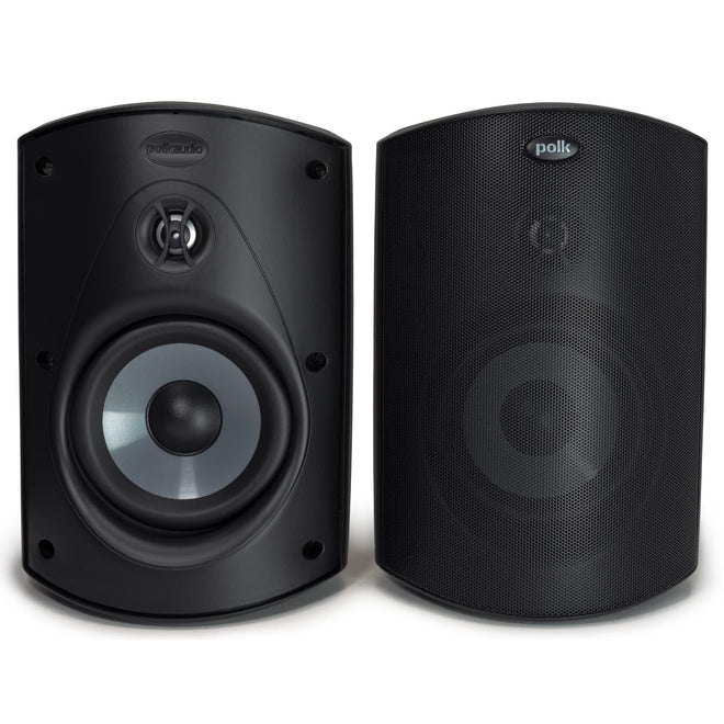 Polk Audio Atrium 6 Outdoor All-Weather Speakers with Bass Reflex Enclosure (Pair, Black), Broad Sound Coverage, Speed-Lock Mounting System 🍁 All In One Marketplace Canada