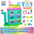DreamWorks GABBY'S Dollhouse, 14 Pc Celebration Dollhouse, 25-Inches Tall, with Toy Figures, Doll House Furniture & 10 Sounds, Kids Toys for Girls & Boys Ages 3+ 🍁 All In One Marketplace Canada