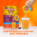 Metamucil, Daily Psyllium Husk Powder Supplement Packets, Sugar-Free, 4-in-1 Fibre for Digestive Health, Orange Smooth Flavored Drink, 44 Servings 🍁 All In One Marketplace Canada