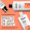 Nioxin System 4 Scalp + Hair Conditioner - Hair Thickening Conditioner for Damaged Hair with Progressed Thinning, 16.9 fl oz (Packaging May Vary) 🍁 All In One Marketplace Canada