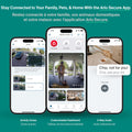 Arlo Essential Security Camera 2K (3rd Gen, 2025 Release) - Wireless Outdoor Camera, Battery Power, Person Recognition, Package Detection, Animated Preview, 1-Month Trial of Secure Plan, 2 Cam, White 🍁 All In One Marketplace Canada