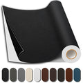 Shagoom Leather Repair Kit, 17X79 inch Self Adhesive Leather Patch Waterproof, DIY Large Vinyl Patches for Couches, Furniture, Kitchen Cabinets, Wall （Black, 17X79 inch） 🍁 All In One Marketplace Canada