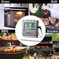 ThermoPro TP-16 Meat Thermometer with Stainless Steel Probe for Indoor Outdoor Use, Digital Cooking Thermometer for Grill, Barbecue, Oven, Smoker, Candy 🍁 All In One Marketplace Canada