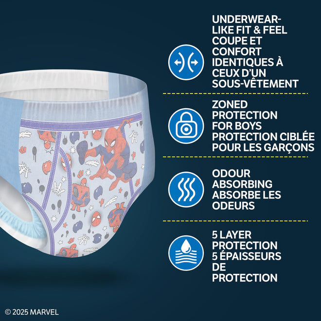 GoodNites Nighttime Bedwetting Underwear, Boys' XS (28-43 lb.), 99 Ct 🍁 All In One Marketplace Canada