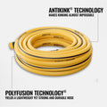 Stanley Fatmax Professional Grade Water Hose, 50' x 5/8", Yellow 500 PSI 🍁 All In One Marketplace Canada