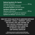 Magnesium Glycinate 100 mg Capsules (Elemental) from Non-Buffered Fully Chelated 100% Magnesium Bisglycinate - 124 High-Absorption Capsules with No Additives - Made in Canada - Nutritionn 🍁 All In One Marketplace Canada