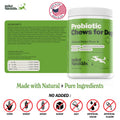 Deley Naturals Probiotics for Dogs - Dog Probiotics Chewable with 6 Digestive Enzymes & 4 Billion CFUs - Probiotic Chews for Dogs Gut Health Diarrhea & Digestion - Digestive Balance Dog Supplements 🍁 All In One Marketplace Canada