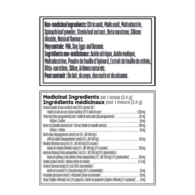 Vega Sport Sugar Free Pre-Workout Energizer, Lemon Lime (40 Servings) Vegan Preworkout Energy Powder, Gluten Free, 100mg Caffeine, Non GMO, 136g (Packaging May Vary) 🍁 All In One Marketplace Canada