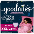 GoodNites Girls' Nighttime Bedwetting Underwear, XXL (120-165 lbs), 24 Ct 🍁 All In One Marketplace Canada