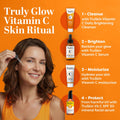 TruSkin Vitamin C Serum For Face – Anti Aging Formula with Vitamin C, Hyaluronic Acid, Vitamin E – Brightening Serum – Improve Appearance of Dark Spots, Tone, Fine Lines & Wrinkles, 1 Fl Oz 🍁 All In One Marketplace Canada