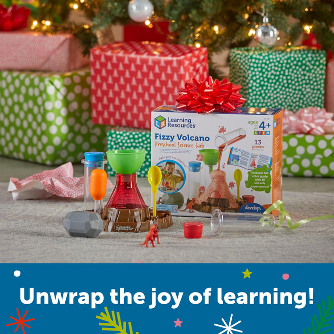 Learning Resources Fizzy Volcano, 13 Pieces, Ages 4+, Preschool Science Lab, Science Kits for Kids, Science Experiments for Kids,STEM Toys for Kids 🍁 All In One Marketplace Canada