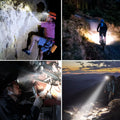 Blukar LED Headlamp Rechargeable,2000L High Lumen Super Bright Dimmable Headlight Flashlight with Motion Sensor- 8 Modes,Spotlight&Floodlight,IPX5 Waterproof for Camping,Hiking,Running,Fishing -2 Pack 🍁 All In One Marketplace Canada