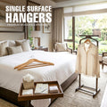 Utopia Home Premium Wooden Hangers 20 Pack - Heavy Duty & Durable Coat Hanger - Wood Hanger with 360-Degree Rotatable Hook - Clothes Hangers with Non-Slip Shoulder Notches For Shirts & Coats (Natural) 🍁 All In One Marketplace Canada