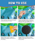 EPN Air Mattress Patch Kit, Waterproof Vinyl Pool Liner Repair Kit for Inflatables, Air Mattress, Swimming Ring, Tent, Bounce House, Inflatable Toys, Hot Tub, PVC Boat, Raft, Kayak (80ml*1) 🍁 All In One Marketplace Canada