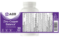 AOR Zinc Copper Balance 17mg, 100 V-Caps, 100-Day Supply - Nutrient Support for Skin, Hair, Bone & Overall Wellness, NON-GMO & Gluten-Free, Easy-to-Swallow, Zinc & Copper Supplements for Men & Women 🍁 All In One Marketplace Canada