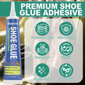 Shoe Glue, Extra Strong Shoe Repair Adhesive - Permanent, Clear, Waterproof Glue for Sneakers, Boots, Heels, Canvas, Soles, Handbags, Leather, Rubber, Vinyl - 20ml x 2 PCS 🍁 All In One Marketplace Canada