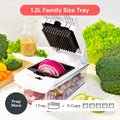 Fullstar Pro Original - Vegetable Chopper, Cutter & Spiralizer - 4 Blades 🍁 All In One Marketplace Canada