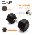 CAP Barbell 30 lb Coated Hex Dumbbell Weight 🍁 All In One Marketplace Canada