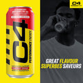 Cellucor C4 Performance Energy Drink, Strawberry Watermelon, Carbonated Sugar Free Drink with no Artificial Colours or Dyes, 473mL, 12 count 🍁 All In One Marketplace Canada