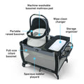 Graco Pack 'n Play Day2Dream Bassinet Playard, Rainier 🍁 All In One Marketplace Canada