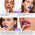 Wonderskin Wonder Blading All Day Lip Stain Peel Off Masque - Long Lasting, Waterproof and Transfer Proof Nude Lip Tint, Matte Finish Peel Off Makeup (Whimsical Masque) 🍁 All In One Marketplace Canada