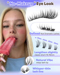 Wispy Lash Clusters Kit Eyelash Clusters Natural Cluster Lashes Extension Kit Eyelash Extension10-16mm CC Curve For DIY 🍁 All In One Marketplace Canada