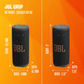 JBL Grip - Compact Bluetooth Speaker with Bold JBL Pro Sound and Ambient Light, up to 14 Hours of Playtime, Water, Dust and Drop-Proof (IP68), & Multi-Speaker Connection with Auracast (Black) 🍁 All In One Marketplace Canada