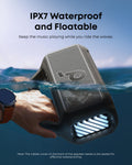 soundcore Boom 2 Outdoor Speaker, 80W, Subwoofer, BassUp 2.0, 24H Playtime, IPX7 Waterproof, Floatable, RGB Lights, USB-C, Custom EQ, Bluetooth 6.0, Portable, Camping, Beach, and Backyard-Black 🍁 All In One Marketplace Canada