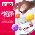 Pharmaris i-max Polysaccharide Iron Complex, 150 mg Elemental Iron Supplement for Treatment and Prevention of Iron Deficiency Anemia, 250 mg Vitamin C, 1000 mcg Vitamin B12, No Artificial Dyes, Vegan, 100 Capsules 🍁 All In One Marketplace Canada