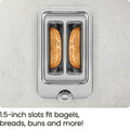 Chefman 2-Slice Pop-Up Stainless Steel Toaster w/ 7 Shade Settings, Extra Wide Slots for Toasting Bagels, Defrost/Reheat/Cancel Functions, Removable Crumb Tray, 850W, 120V, Silver 🍁 All In One Marketplace Canada