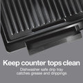 Proctor Silex 4 Serving Panini Press, Sandwich Maker and Compact Indoor Grill, Upright Storage, Easy Clean Nonstick Grids, Black (25440PS) 🍁 All In One Marketplace Canada