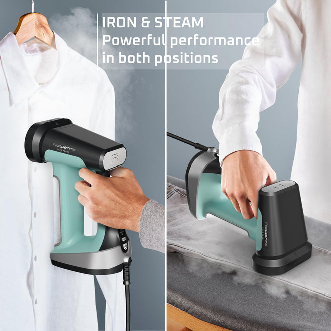 Rowenta Handheld Steamer for Clothes, Pure Force 2in1 Steamer & Iron, 1875W, Vertical/Horizonal Steaming & Ironing, Lightweight, Auto-off, XL power, 1875 Watts, DR8822 🍁 All In One Marketplace Canada