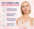 Stylia V Line Lifting Collagen Face Mask - Lift, Firm & Contour Jawline - Double Chin Strap with Hyaluronic Acid & Aloe Vera - Hydrating Neck & Face Tightening Mask - Chin Strap for Sleeping 10PC 🍁 All In One Marketplace Canada